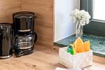 und Kaffeemaschine - Haus Diana - Perlhuhn - Top-Hundeurlaub