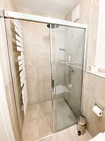 Badezimmer - Ferienwohnung TheViewA14  Langeneß-Kiek Dagebüll - Top-Hundeurlaub