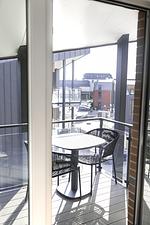 Balkon - Ferienwohnung TheViewA14  Langeneß-Kiek Dagebüll - Top-Hundeurlaub