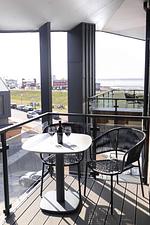 Balkon - Ferienwohnung TheViewA14  Langeneß-Kiek Dagebüll - Top-Hundeurlaub