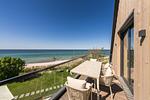 Terrasse mit Meerblick - Strandwohnung 02 - Buhne 12 - Top-Hundeurlaub
