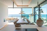 Moderne Küche mit Meerblick und Esstisch - Strandwohnung 01 - Buhne 12 - Top-Hundeurlaub