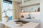 Moderne Küche mit elegantem Design - Strandwohnung 01 - Buhne 12 - Top-Hundeurlaub