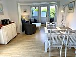Wohnzimmer - Landhaus Reiherweg, Whg. 2 - Top-Hundeurlaub