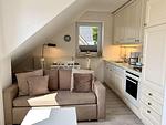 Wohnzimmer - Landhaus Reiherweg, Whg. 3 - Top-Hundeurlaub