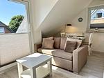 Wohnzimmer - Landhaus Reiherweg, Whg. 3 - Top-Hundeurlaub