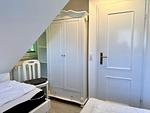 Schlafzimmer - Landhaus Reiherweg, Whg. 3 - Top-Hundeurlaub