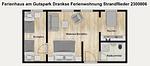 Grundriss - Ferienwohnung Strandflieder - Top-Hundeurlaub