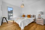 Schlafzimmer - Ferienhaus Nantucket Olpenitz - Top-Hundeurlaub