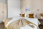Schlafzimmer - Ferienhaus Panorama-Lodge 48 - St. Andreasberg im Harz - Top-Hundeurlaub