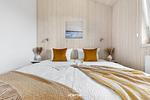 Schlafzimmer - Ferienhaus Panorama-Lodge 48 - St. Andreasberg im Harz - Top-Hundeurlaub