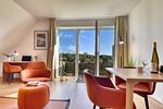 Wohnzimmer - Ferienwohnung Buntspecht 31 im Wreecher Idyll Rügen - Top-Hundeurlaub