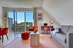 Wohnzimmer - Ferienwohnung Buntspecht 31 im Wreecher Idyll Rügen - Top-Hundeurlaub