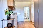 Wohnzimmer - Ferienwohnung Buntspecht 31 im Wreecher Idyll Rügen - Top-Hundeurlaub