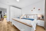 Schlafzimmer - Ferienwohnung Sand und Seele Olpenitz - Top-Hundeurlaub