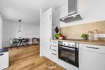Küche / Küchenzeile - Ferienwohnung Sand und Seele Olpenitz - Top-Hundeurlaub