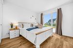 Schlafzimmer - Ferienwohnung Sand und Seele Olpenitz - Top-Hundeurlaub