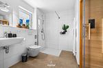 Badezimmer - Ferienwohnung Sand und Seele Olpenitz - Top-Hundeurlaub