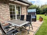 Terrasse - Norderstraße Whg. 1 - Top-Hundeurlaub