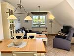 Wohnzimmer - Norderstraße Whg. 3 - Top-Hundeurlaub