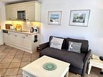 Wohnzimmer - Norderstraße Whg. 2 - Top-Hundeurlaub
