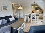 Wohnzimmer - Norderstraße Whg. 4 - Top-Hundeurlaub