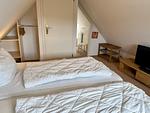 Schlafzimmer - Norderstraße Whg. 4 - Top-Hundeurlaub