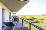 Ferienwohnung Strandlaeufer Ostseebad Wustrow ZweiWasser Alte Seefahrtschule Balkon mit Weitblick - Strandlaeufer - Top-Hundeurlaub