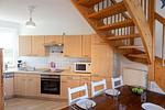 Küche / Küchenzeile - Ferienhaus  Achteck am Deich, Graureiherweg 4a - Top-Hundeurlaub