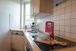 Küche / Küchenzeile - Ferienhaus  Achteck am Deich, Graureiherweg 4a - Top-Hundeurlaub