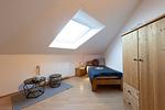 Schlafzimmer - Ferienhaus  Achteck am Deich, Graureiherweg 4a - Top-Hundeurlaub