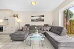 Wohnzimmer - Ferienwohnung Küstenzeit SPO - Top-Hundeurlaub