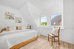 Schlafzimmer - Ferienwohnung Küstenzeit SPO - Top-Hundeurlaub