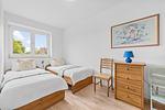 Schlafzimmer - Ferienwohnung Küstenzeit SPO - Top-Hundeurlaub