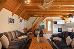 Wohnzimmer - Ferienhaus  Vogelsand 07 - Top-Hundeurlaub