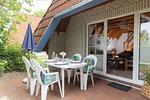 Terrasse - Ferienhaus  Vogelsand 07 - Top-Hundeurlaub