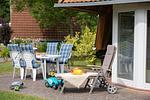 Terrasse - Ferienhaus  Westertill 08 - Top-Hundeurlaub