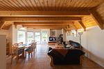 Wohnzimmer - Ferienhaus  Westertill 08 - Top-Hundeurlaub