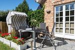 Terrasse - Eidumweg Whg. 3 - Top-Hundeurlaub