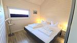 Schlafzimmer - Ferienhaus "Kiek Ut" im Ferienpark Holm an der Ostsee - Top-Hundeurlaub