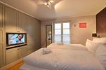 Schlafzimmer - Villa Maybach, Whg. 5 Metropol - Top-Hundeurlaub