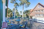 Balkon mit Sitzgruppe - Wohnung 13 - Top-Hundeurlaub
