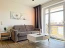 Wohnzimmer - Wohnung 42 - Top-Hundeurlaub