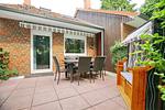 Blick zur Terrasse - Haus 31b - Top-Hundeurlaub