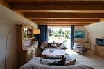 Wohnzimmer - Ferienhaus  Nordertill 01 - Top-Hundeurlaub