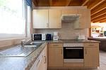Küche / Küchenzeile - Ferienhaus  Nordertill 01 - Top-Hundeurlaub