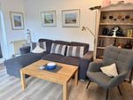 Wohnzimmer - Reiherweg Ferienhaus - Top-Hundeurlaub
