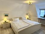 Schlafzimmer - Süderstraße Whg. 02 – Friesenhaus - Top-Hundeurlaub