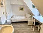 Schlafzimmer - Süderstraße Whg. 02 – Friesenhaus - Top-Hundeurlaub