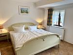 Schlafzimmer - Süderstraße Whg. 03 – Friesenhaus - Top-Hundeurlaub
